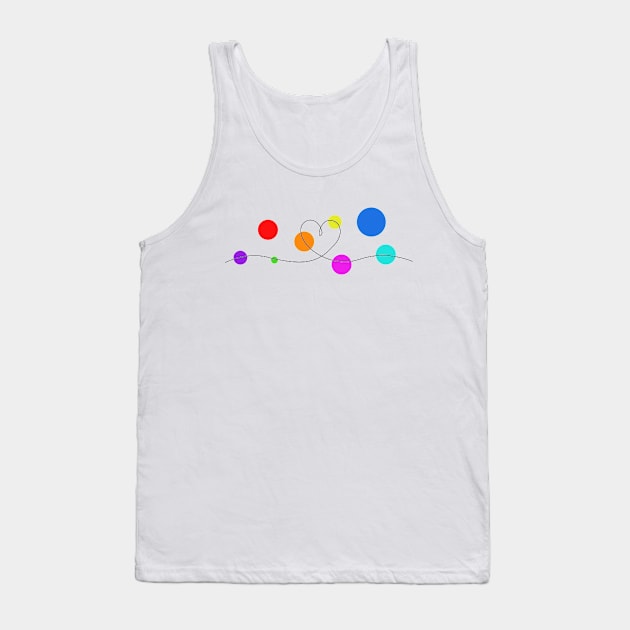 Pride Heart Tank Top by ScrambledPsychology